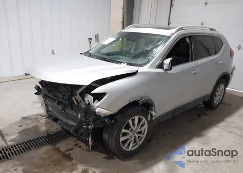 2017 Nissan Rogue Sv из США, поврежденный, VIN 5N1AT2MV4HC896497